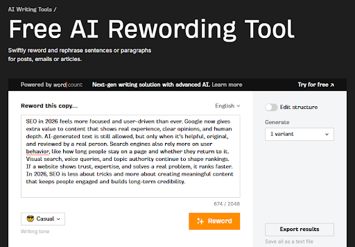 ahrefs-rewording-tool