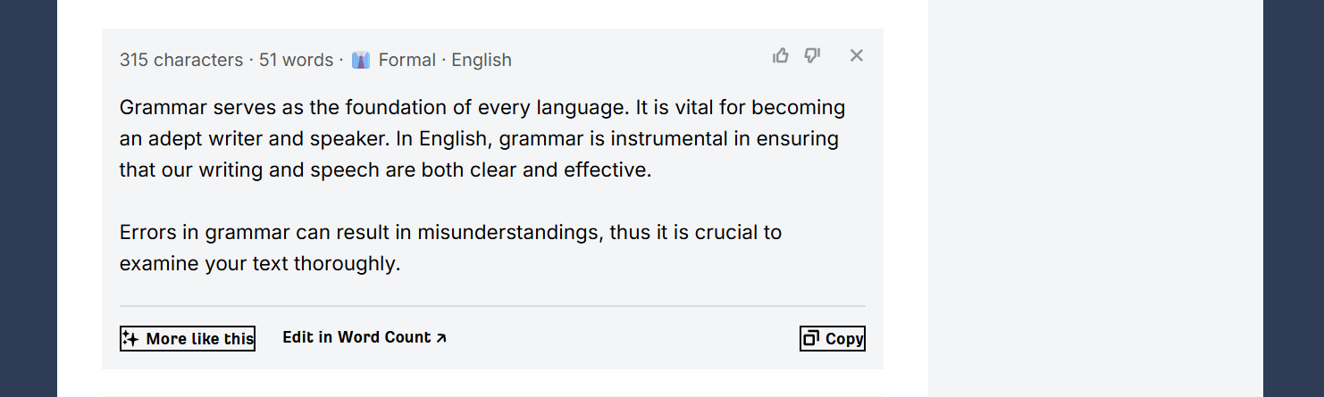 ahrefs paragraph rewriter tool result