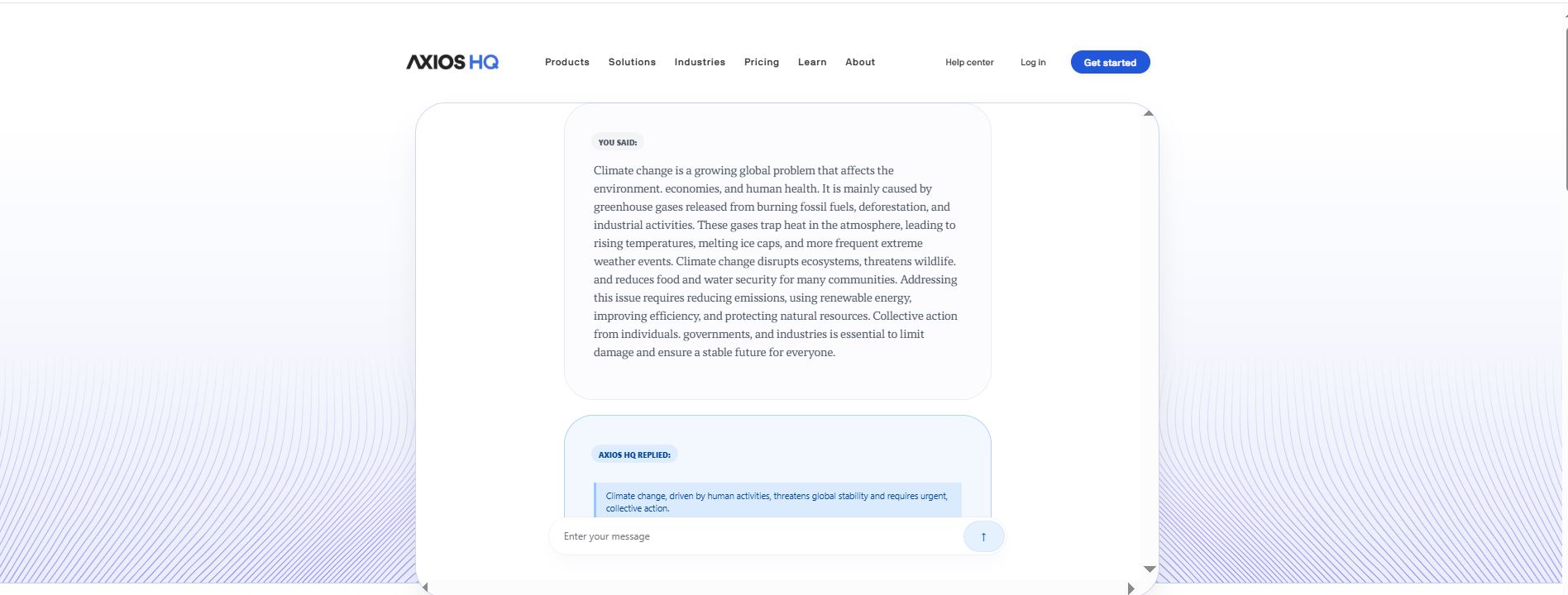 Axios rewriting results