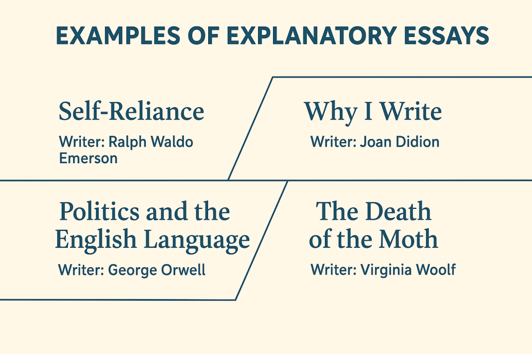 examples of explanatory essays
