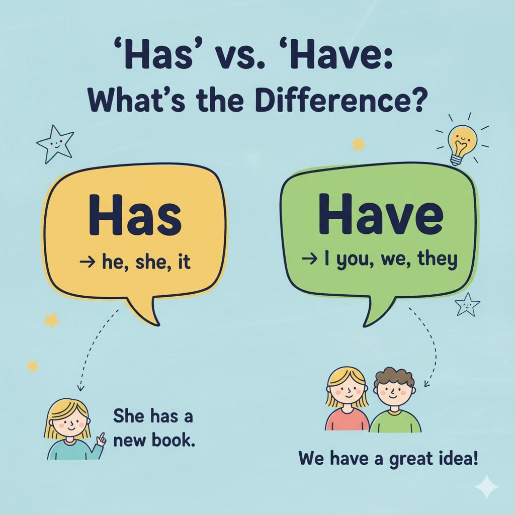 has vs have