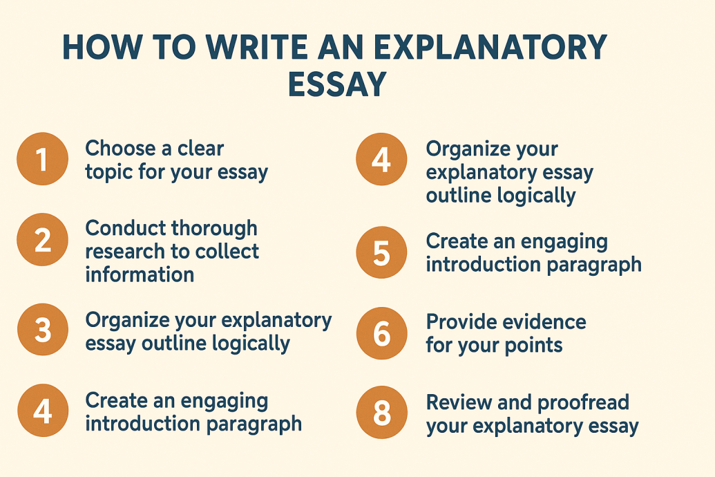 how to write an explanatory essay