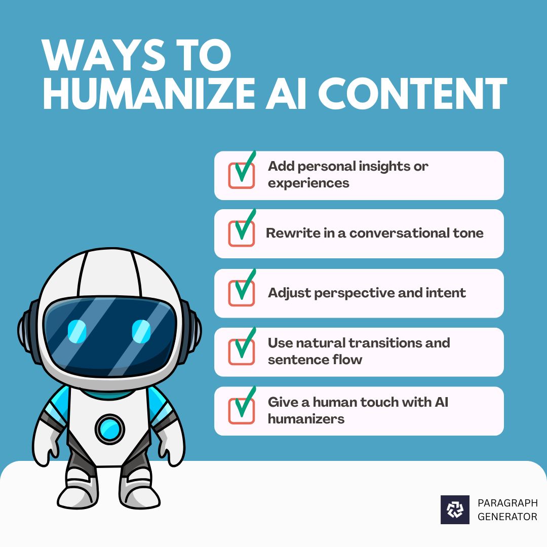 humanize AI content