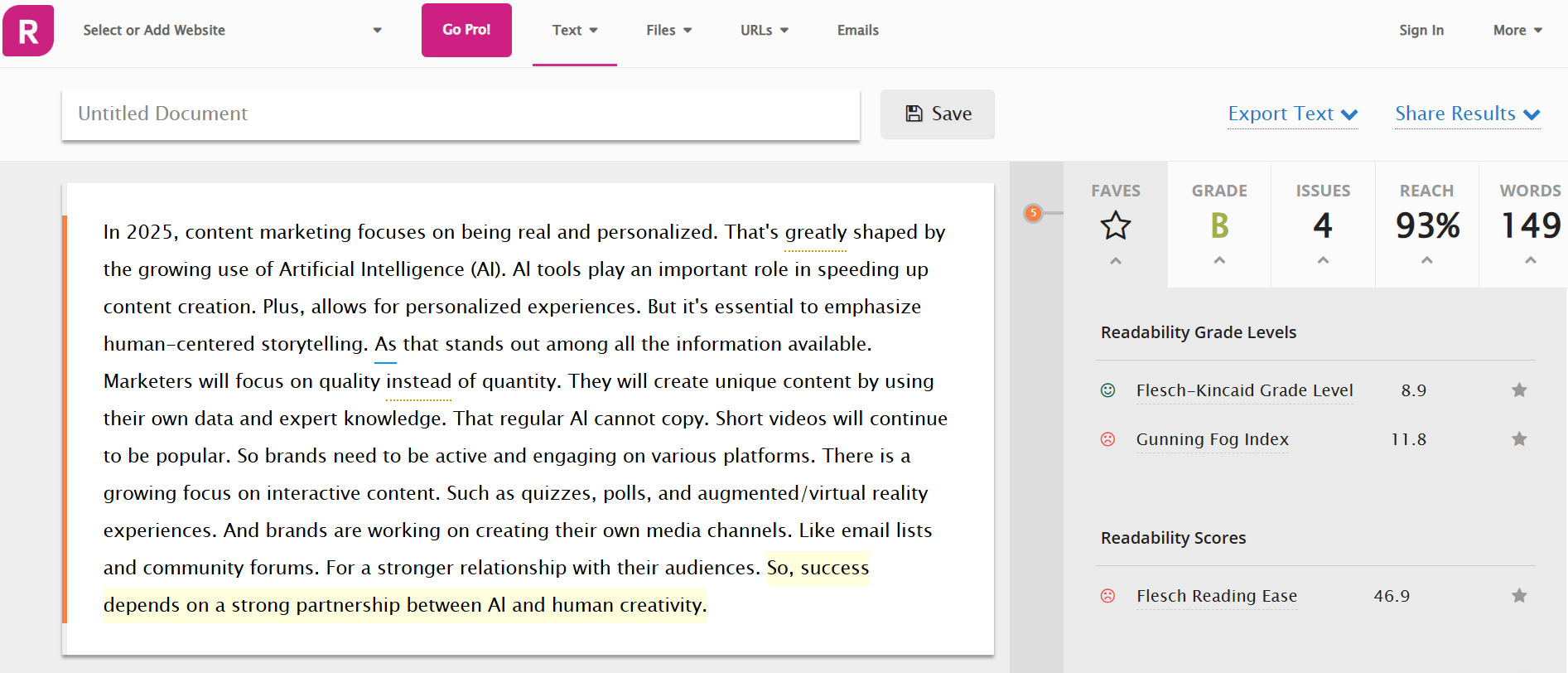 readable.com-rewording