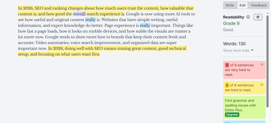 rewording-on-hemingway