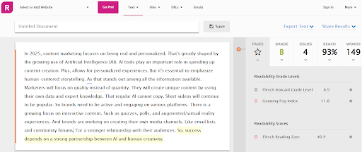 rewording-on-readable